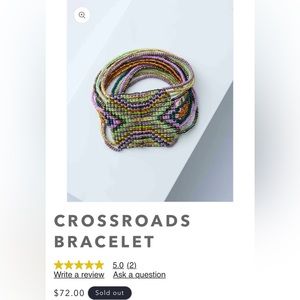Noonday Crossroads Bracelet and Colores Earrings